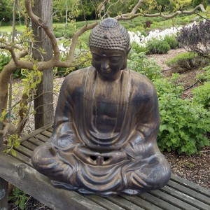 buddha statue bench oregon