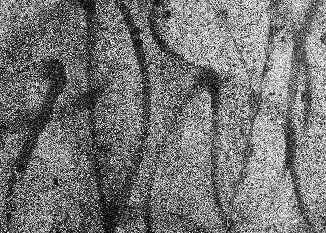 abstract graffiti black and white