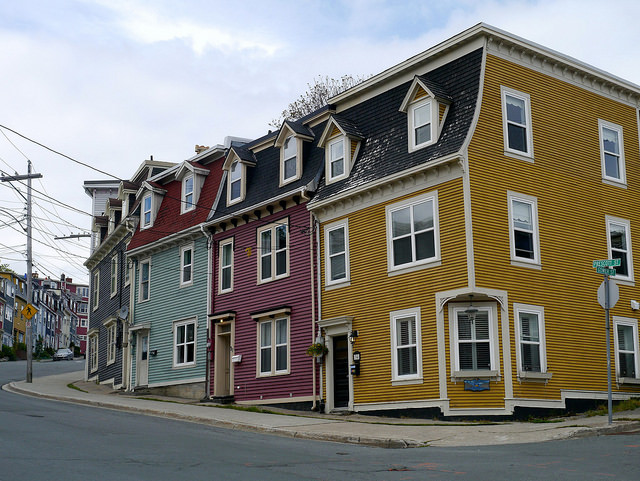 Jellybean Row - St. John's Newfoundland